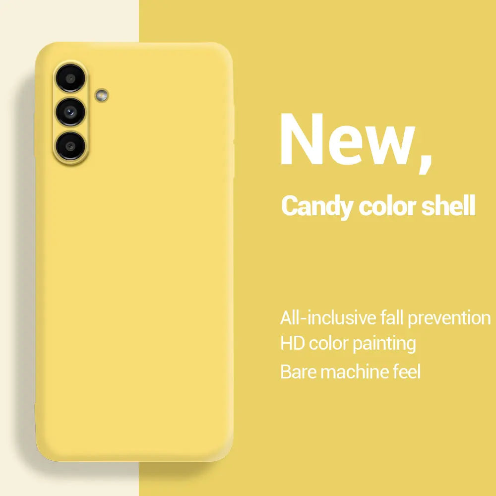 Original Liquid Silicone Case For Samsung Galaxy