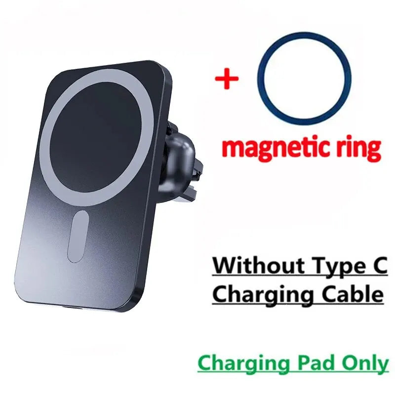 30W Magnetic Car Wireless Charger