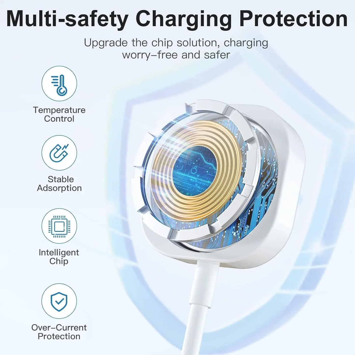 2024 Apple Watch Magnetic Wireless USB A Fast Charger for Apple Watch