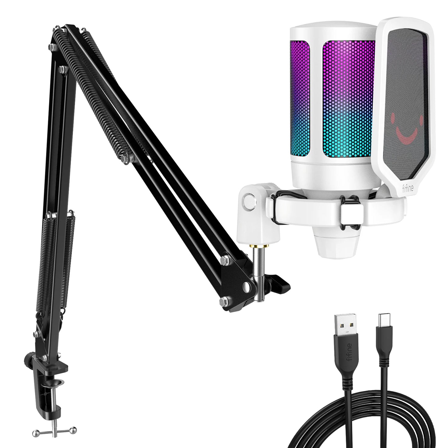 FIFINE USB Gaming Microphone Kit