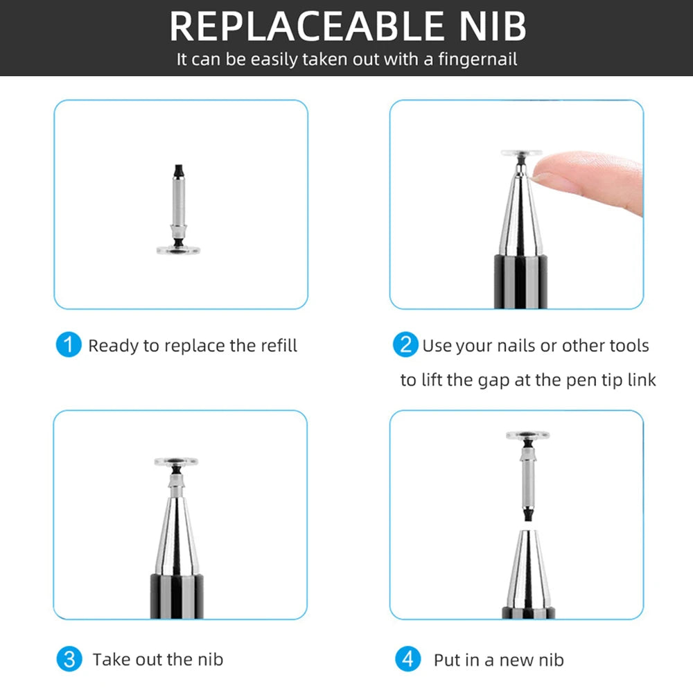 3 in 1 Stylus Pen For iOS Android