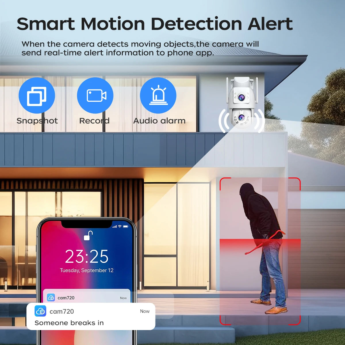 Jooan 4K 8MP HD Wifi PTZ Camera