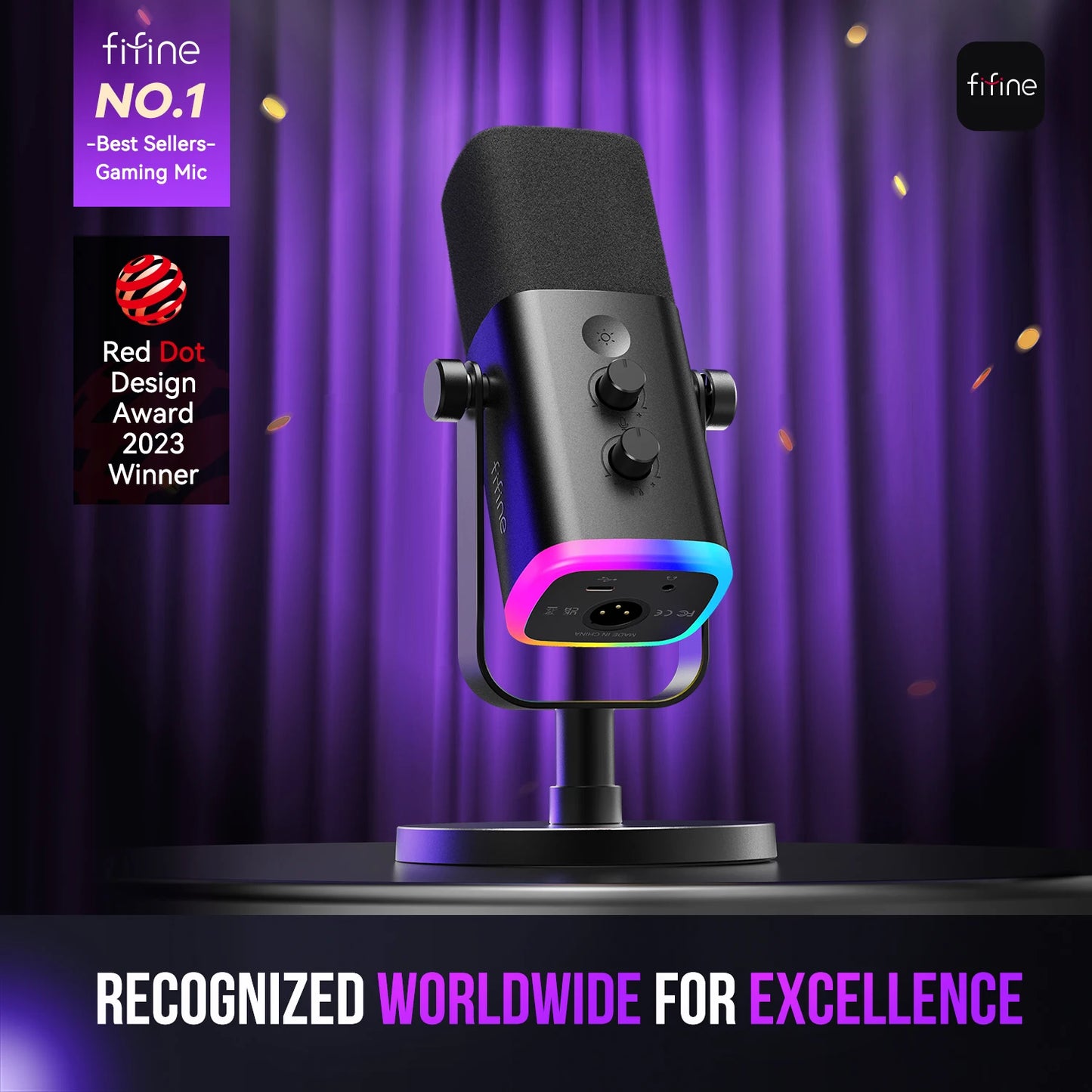 FIFINE USB/XLR Dynamic Microphone