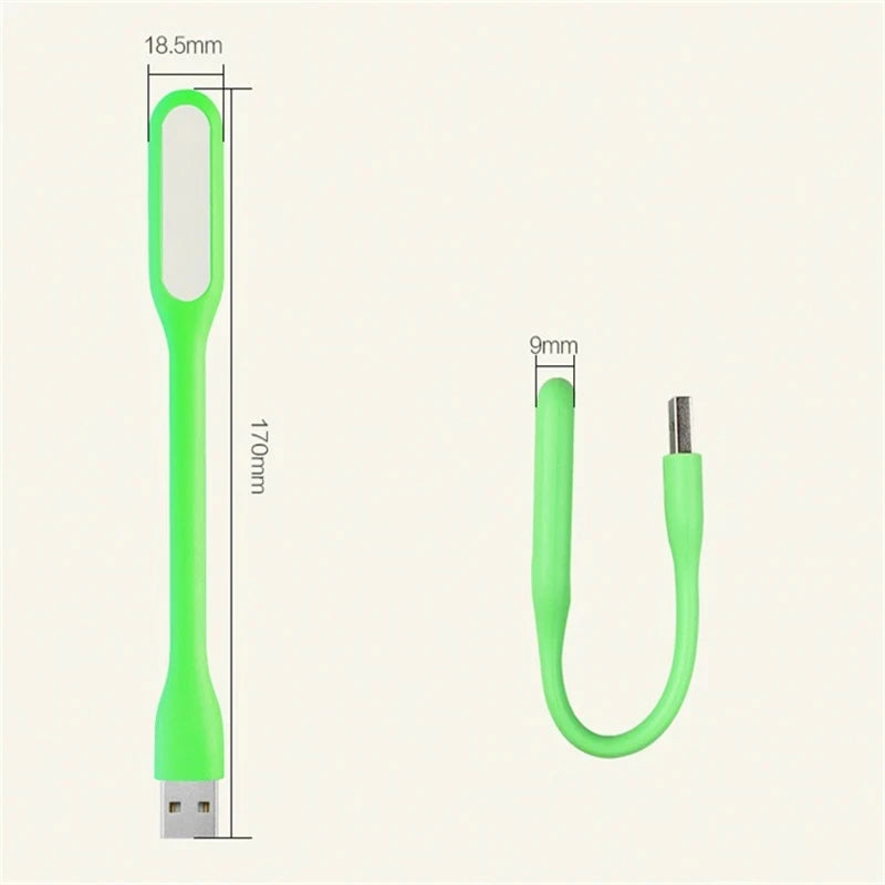 2 4PCS Mini USB LED Light Portable Book Reading Light LED