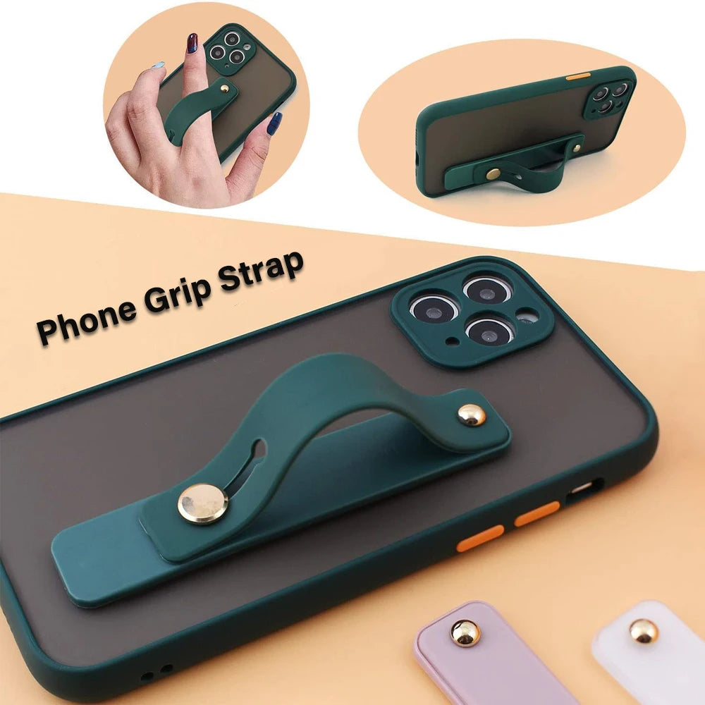 Wrist Band Hand Band Finger Grip Mobile Phone Holder