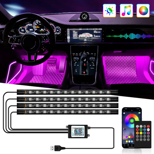 Neon 36 48 72 LED Car