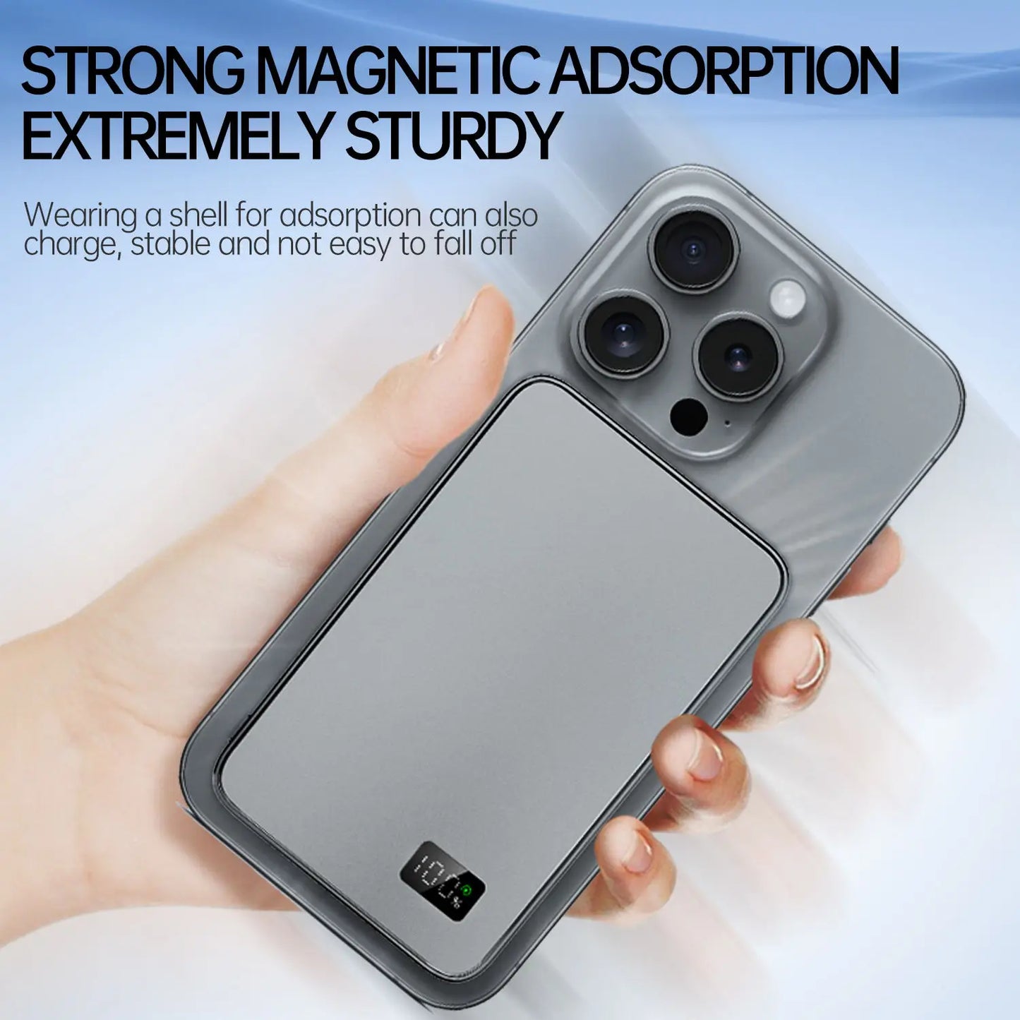 10000mAh Ultra Thin Power Bank for MagSafe