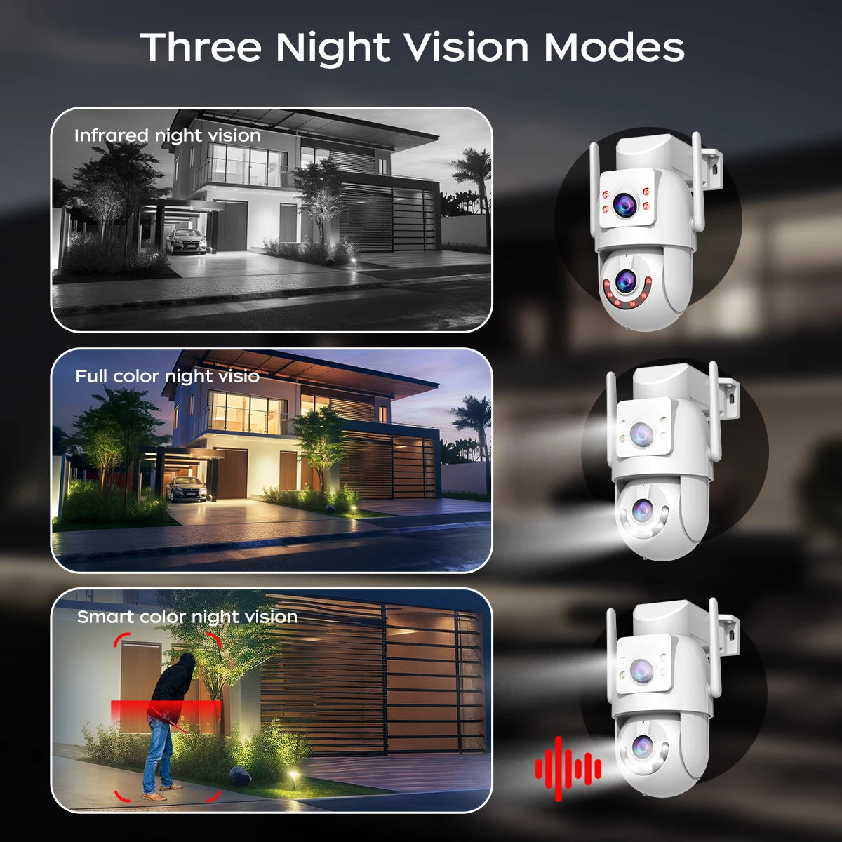 Jooan 4K 8MP HD Wifi PTZ Camera