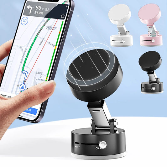Mini Vacuum Magnetic Suction Cup Holder