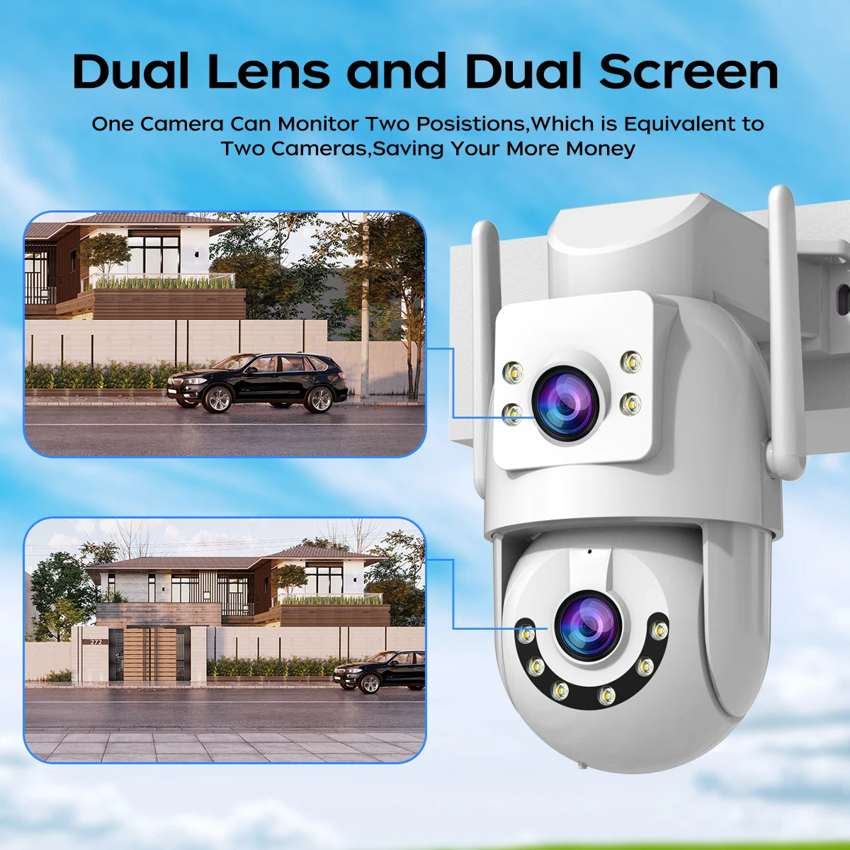 Jooan 4K 8MP HD Wifi PTZ Camera