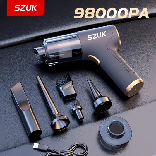 98000PA Mini Car Vacuum Cleaner