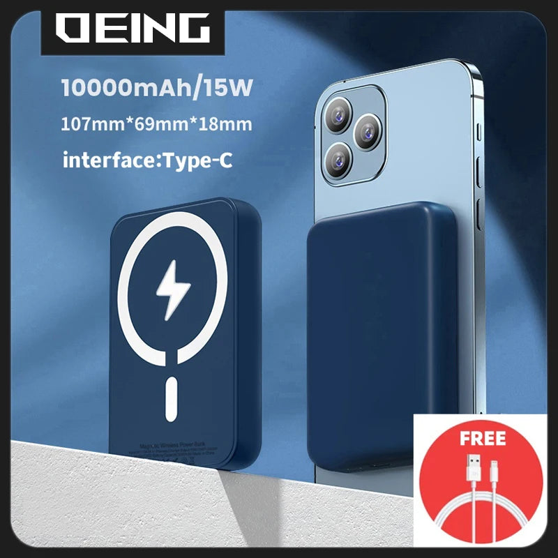 Magnetic Powerbank Wireless Fast Charger for Apple