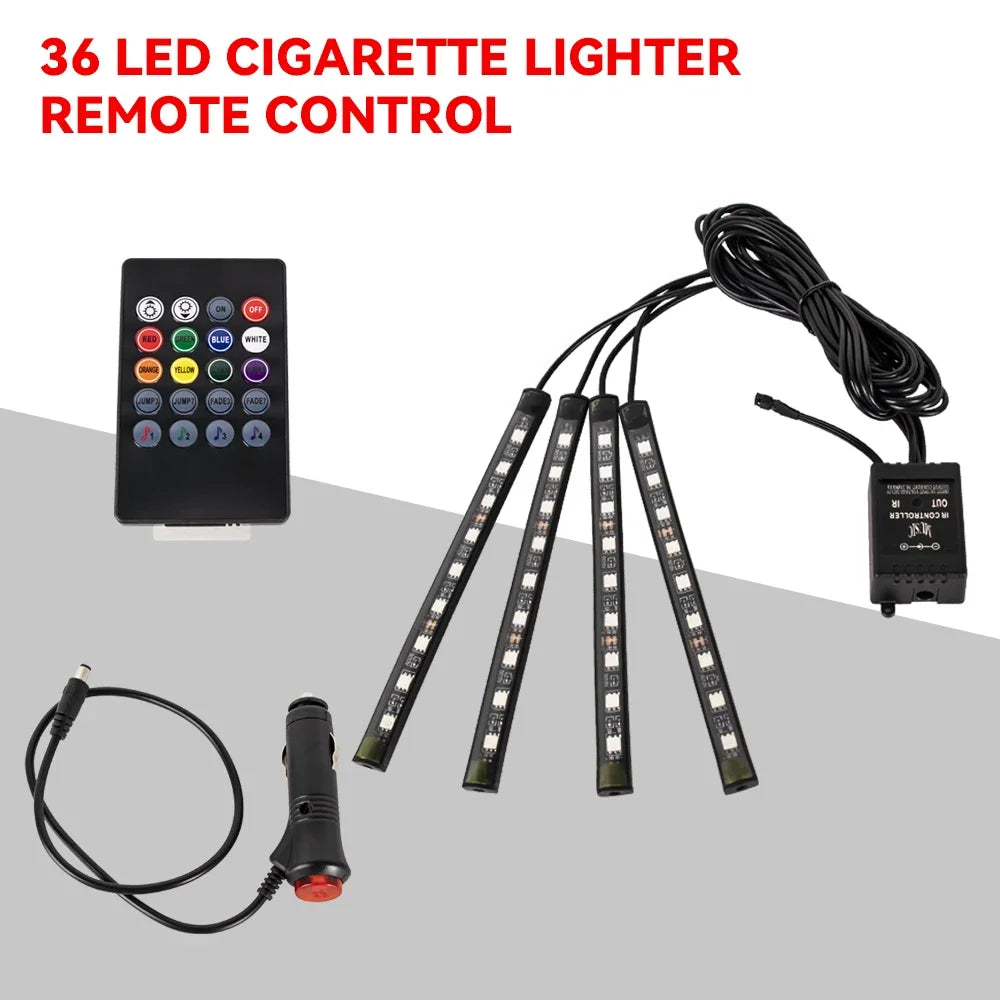 Neon 36 48 72 LED Car