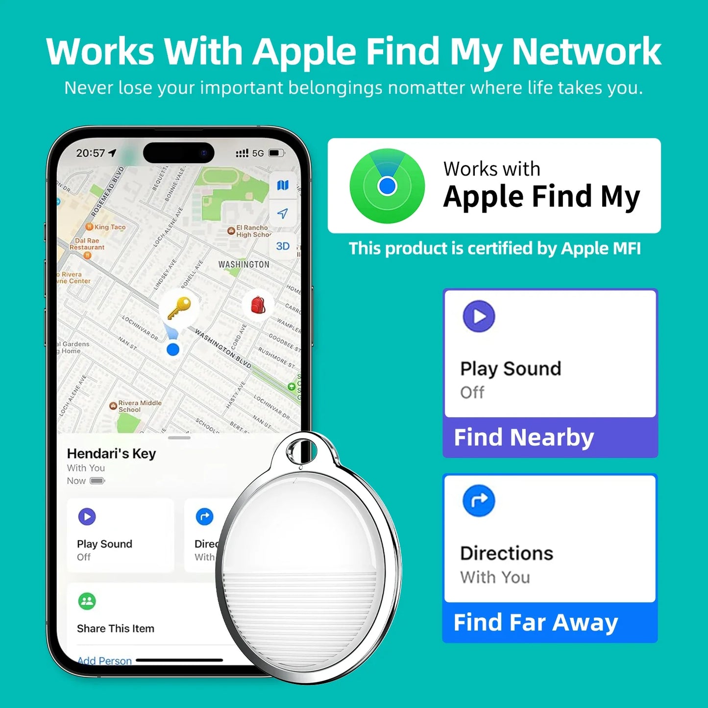CHZHVAN Mini GPS Tracker