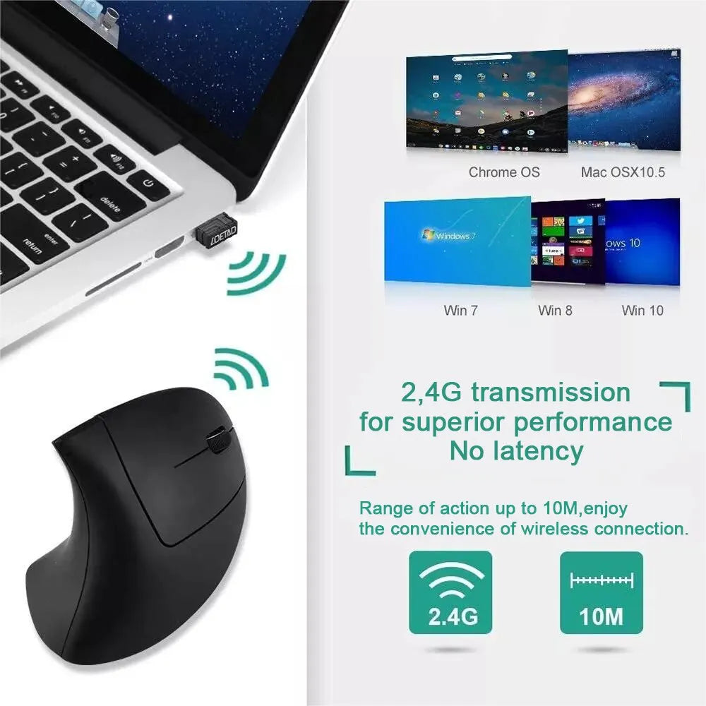 Vertical Mouse Ergonomic 2.4GHz
