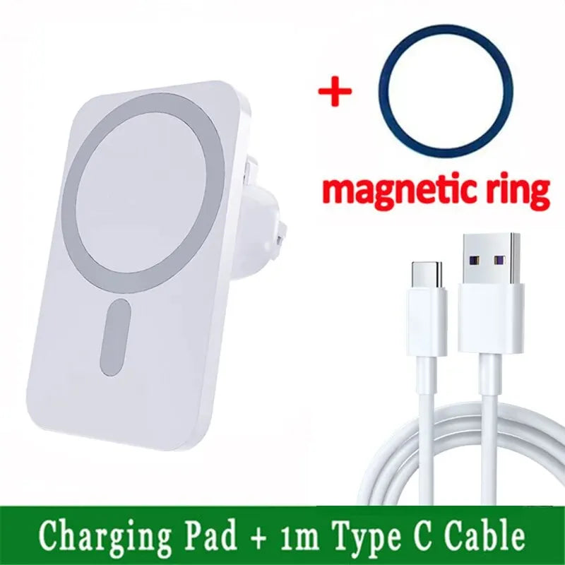 30W Magnetic Car Wireless Charger