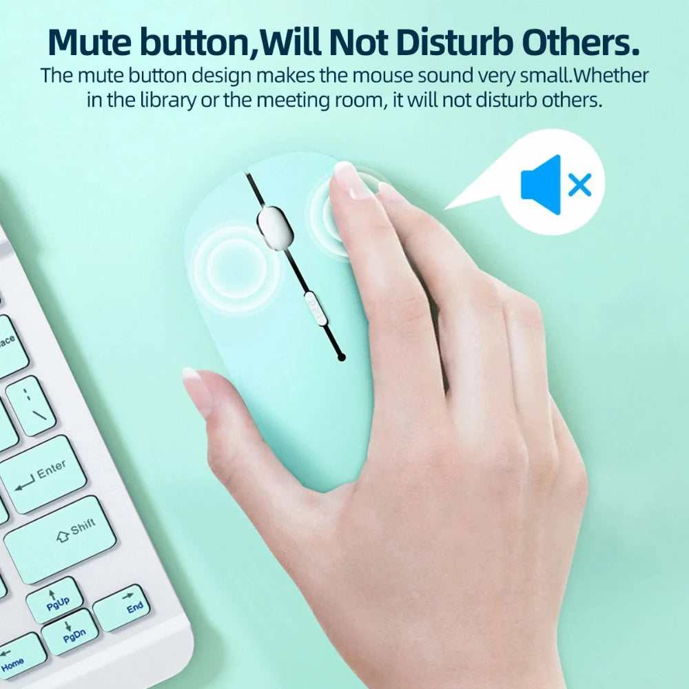 Silent Bluetooth Mouse Marcaron