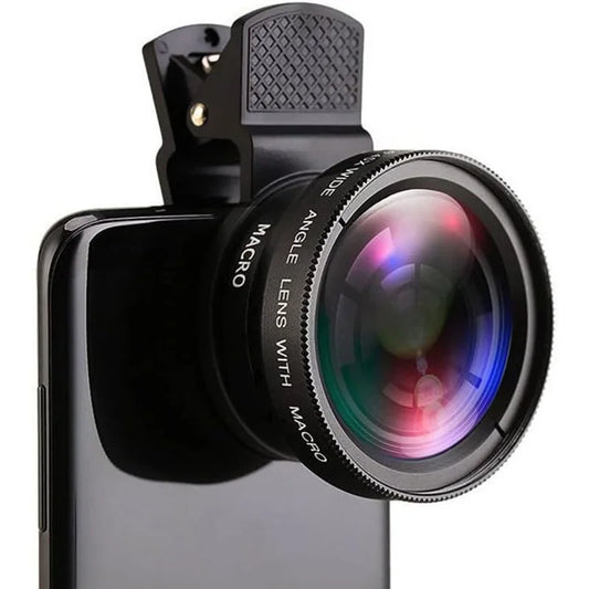 2 IN 1 Lens Universal Clip 37mm Mobile Phone Lens
