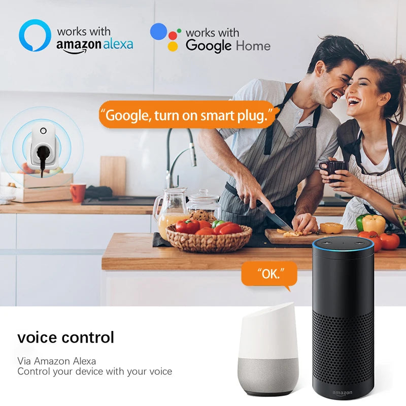 Tuya Smart Socket IsraeL Plug 16A