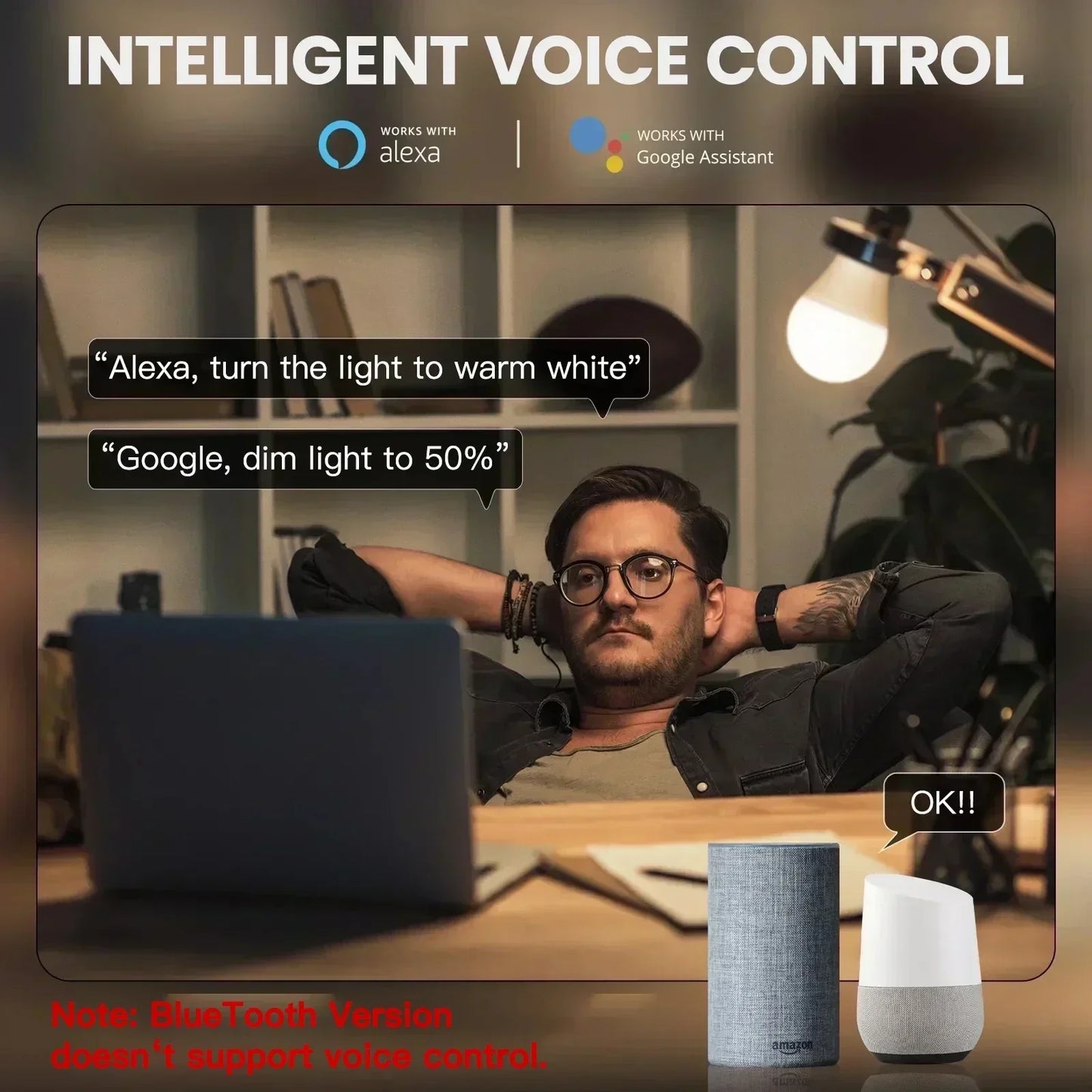 TNCE Tuya E27 Bulb Bluetooth/WIFI/Zigbee