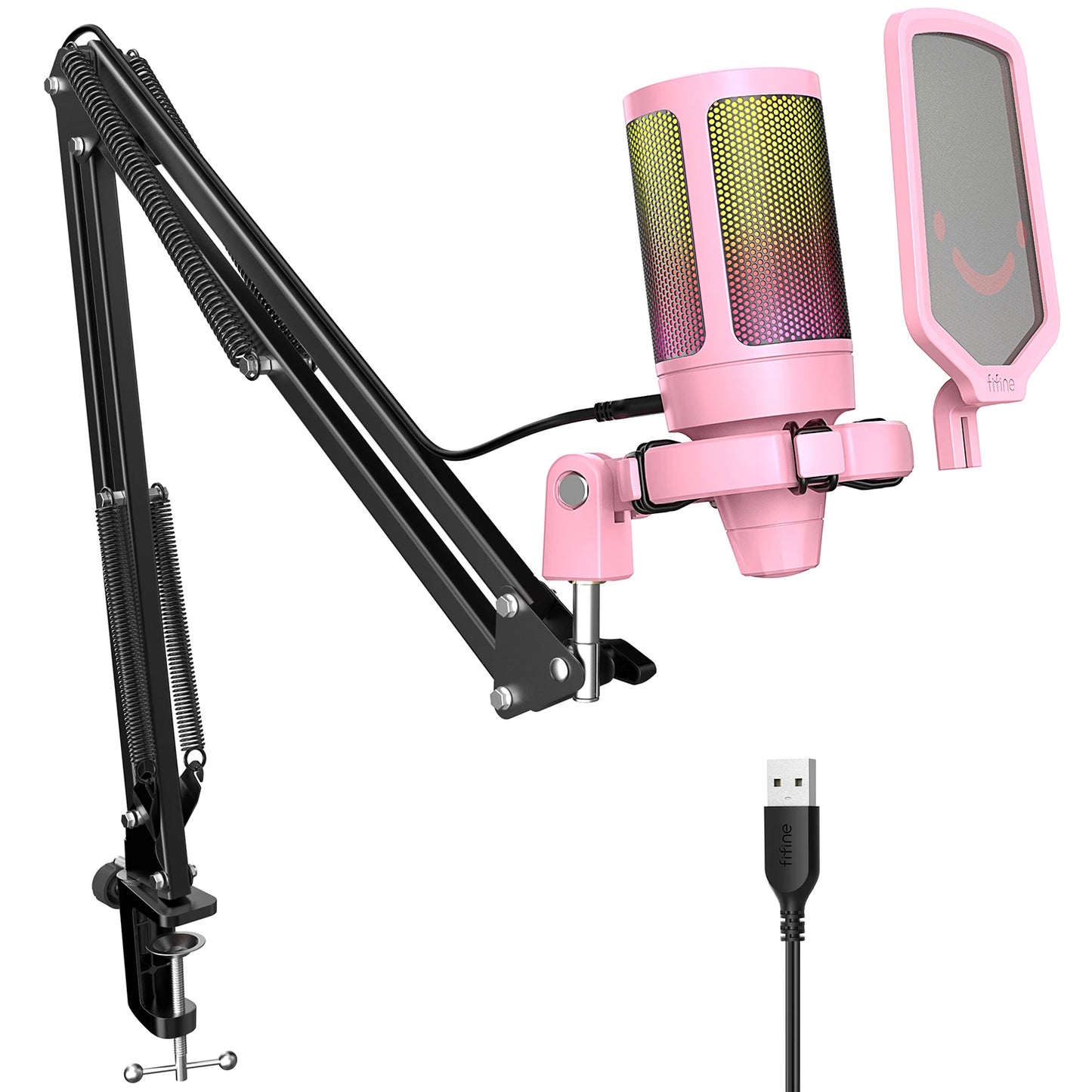 FIFINE USB Gaming Microphone Kit
