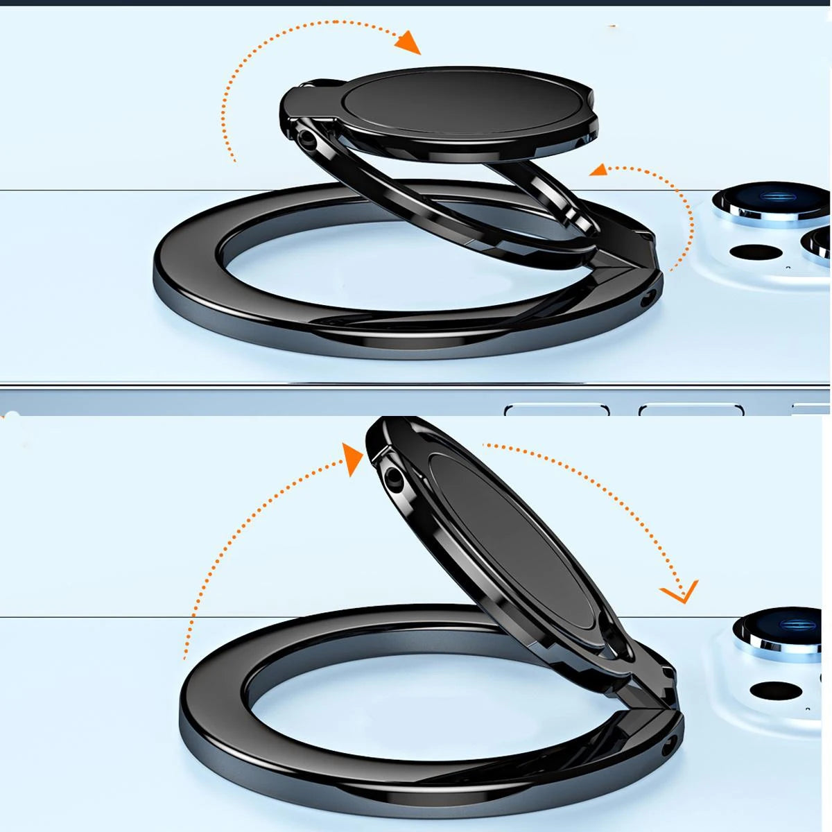 Strong Magnetic Mobile Phone Finger Ring Holder