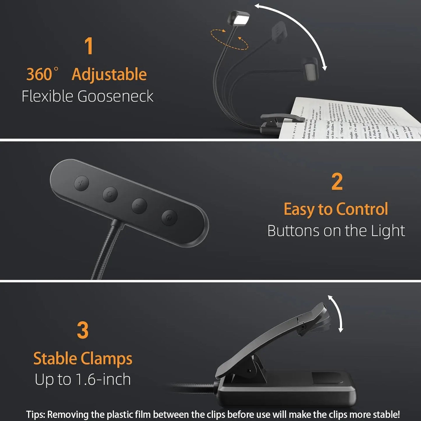Rechargeable Reading Light