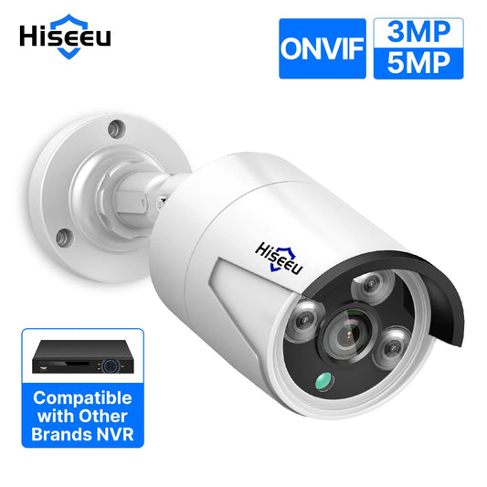 Hiseeu 5MP Audio IP Security Surveillance Camera