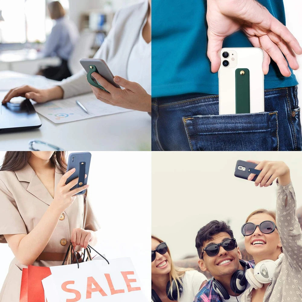 Wrist Band Hand Band Finger Grip Mobile Phone Holder