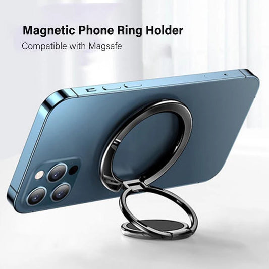 Strong Magnetic Mobile Phone Finger Ring Holder