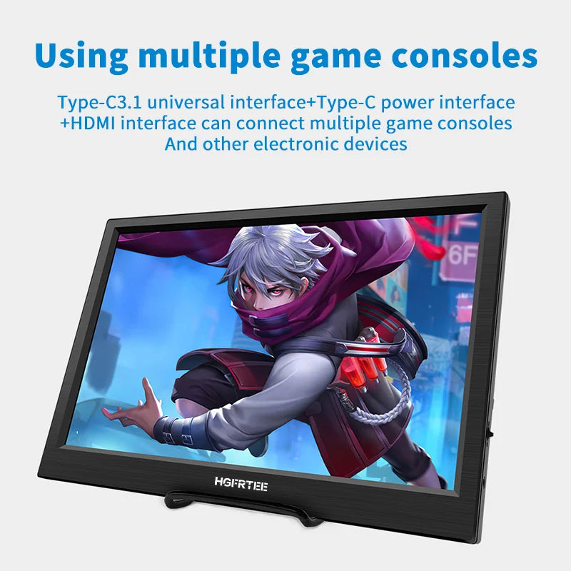 HGFRTEE 11.6inch Portable Gaming Monitor