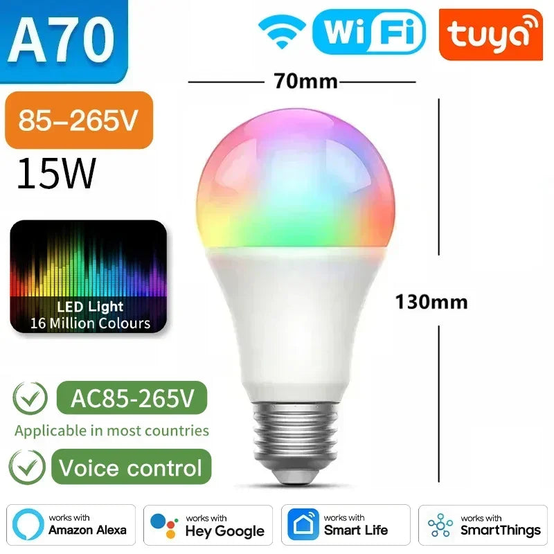TNCE Tuya E27 Bulb Bluetooth/WIFI/Zigbee