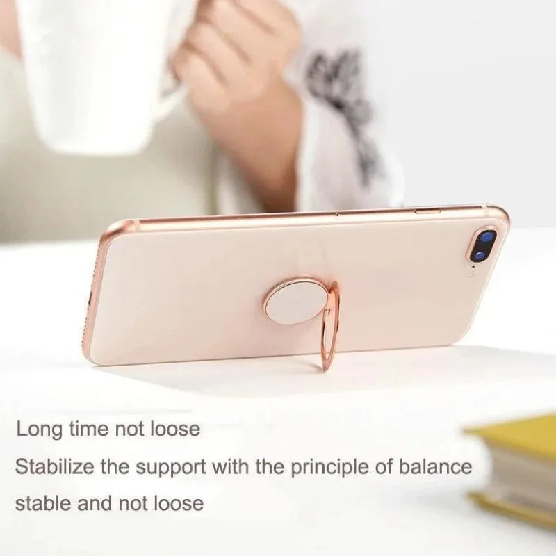 Extremely Thin Luxury Metal Mobile Phone Socket Holder