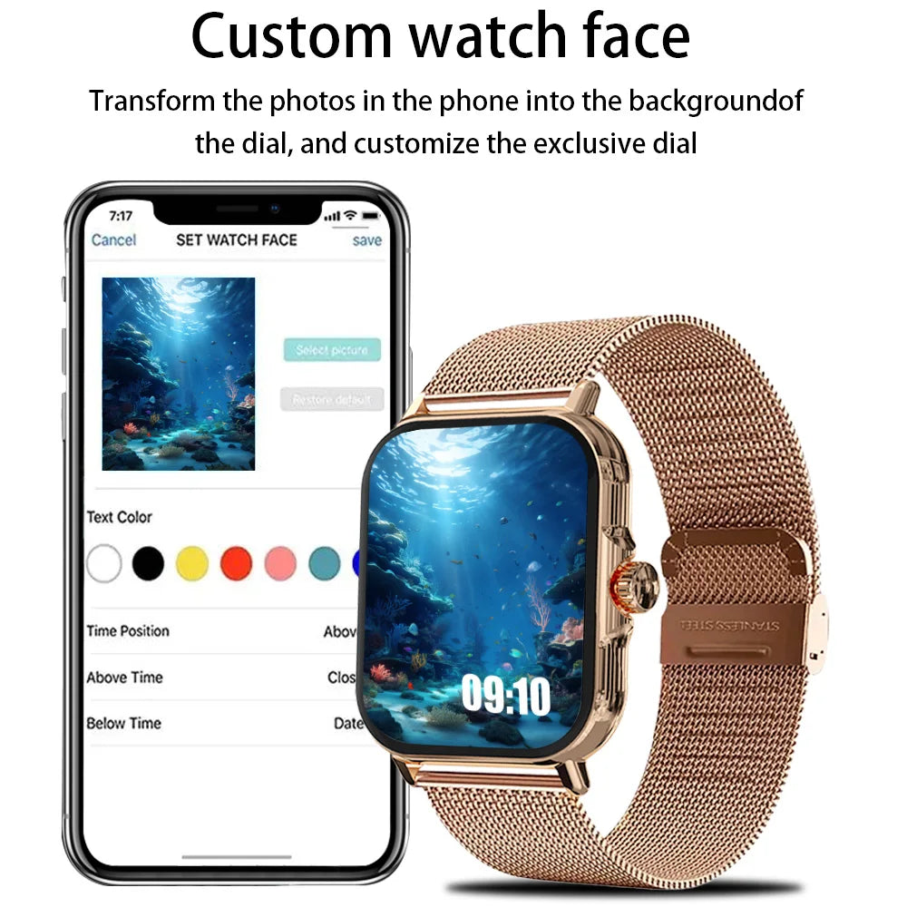 LAXASFIT 2024 New Smart Watch
