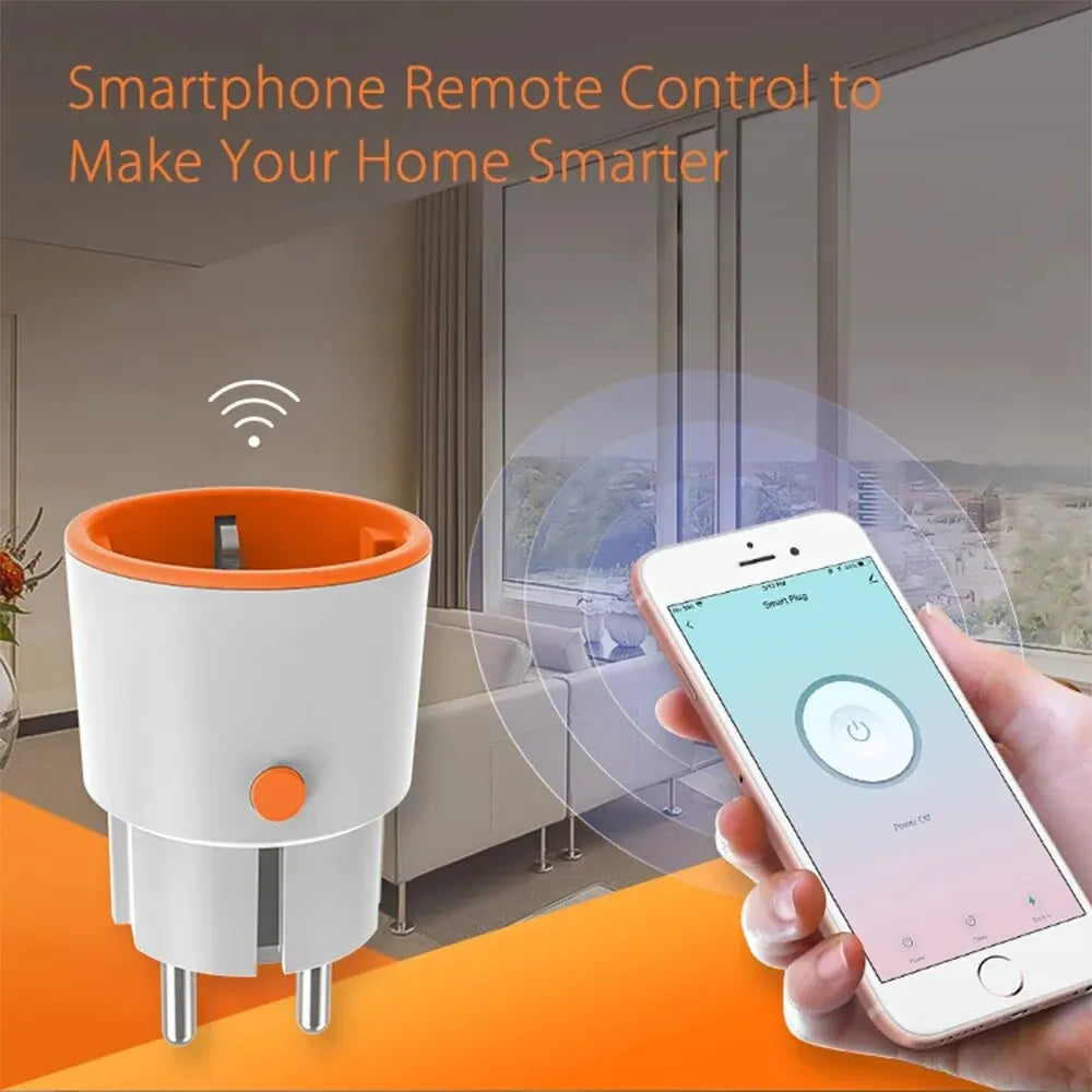 Tuya Smart Zigbee Plug Socket 3680W 16A