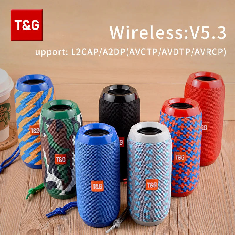 Bluetooth Speaker T&G TG117