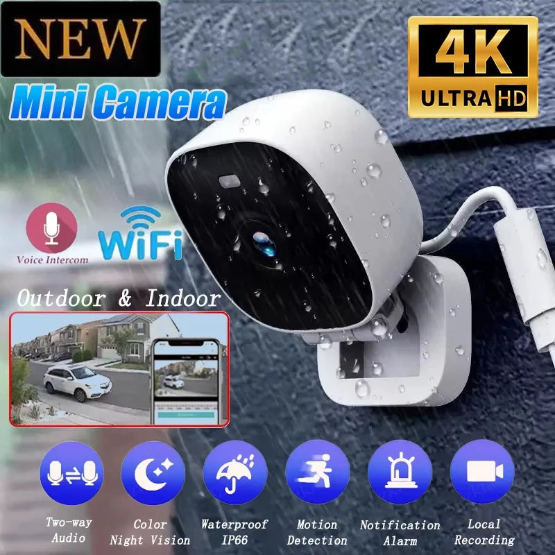 New 4K Mini Security Camera