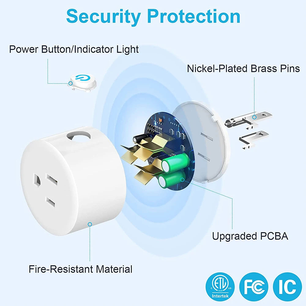 Tuya 16A Smart Plug Zigbee WiFi Socket