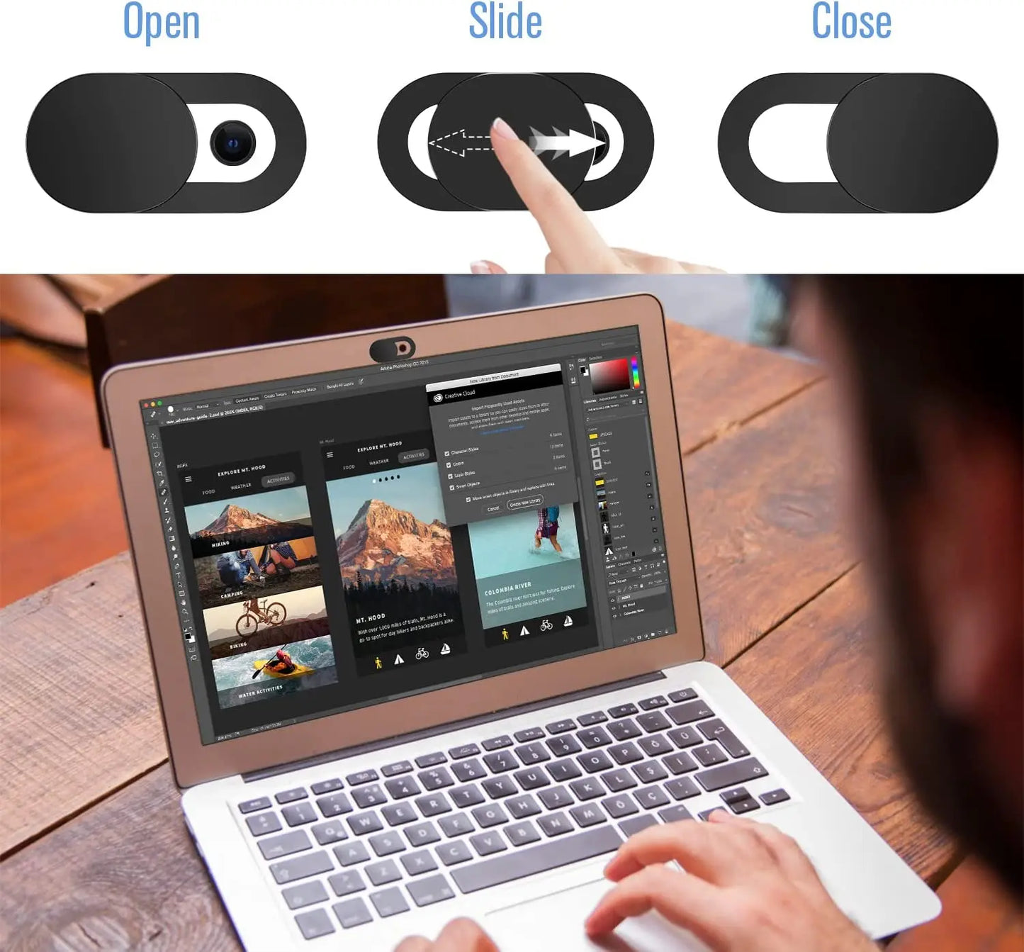 Webcam Cover Shutter