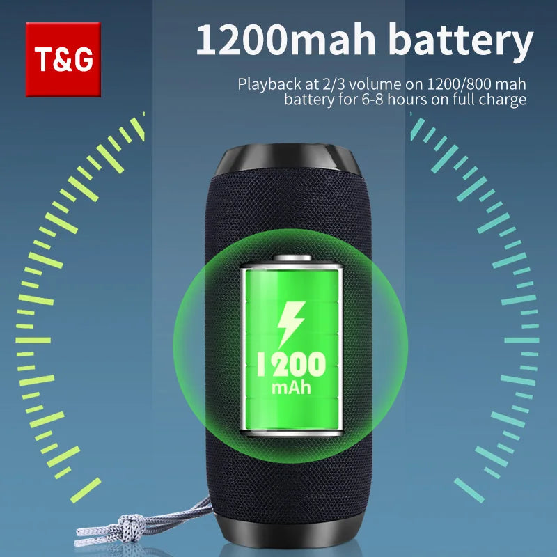 Bluetooth Speaker T&G TG117