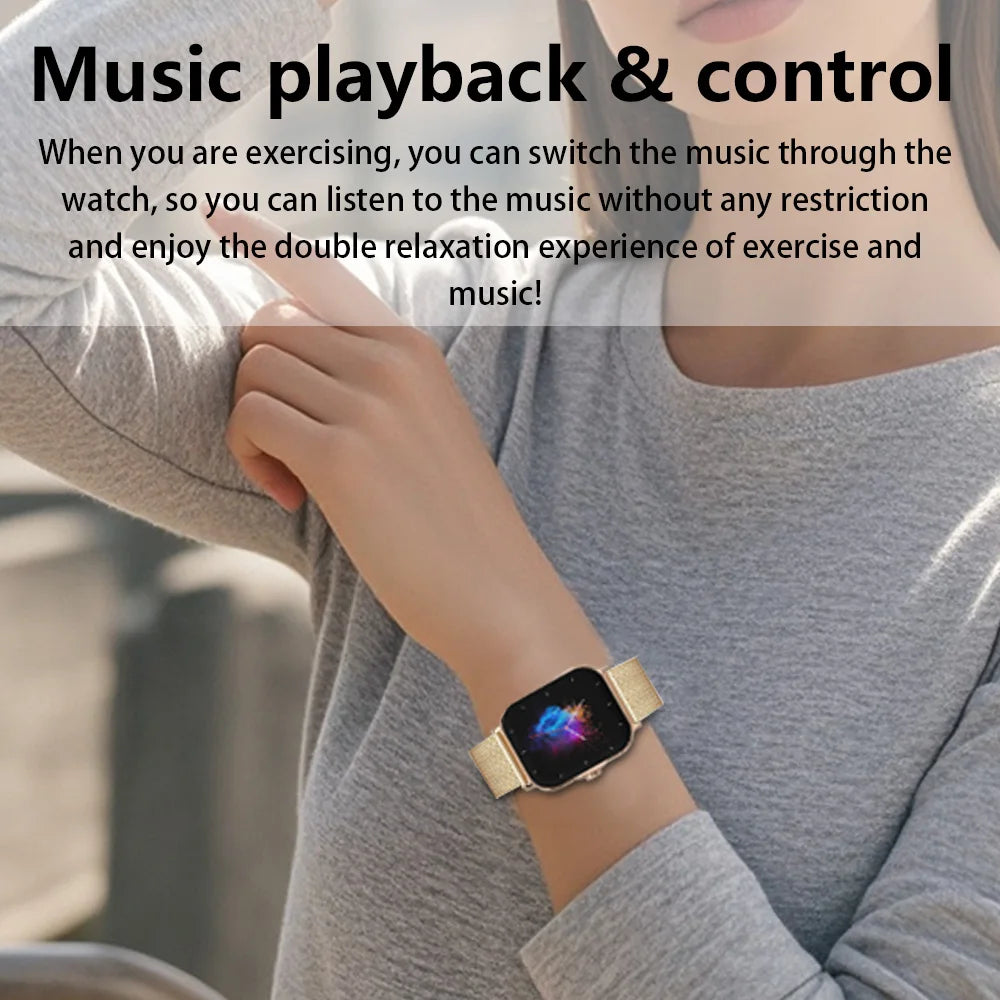 LAXASFIT 2024 New Smart Watch