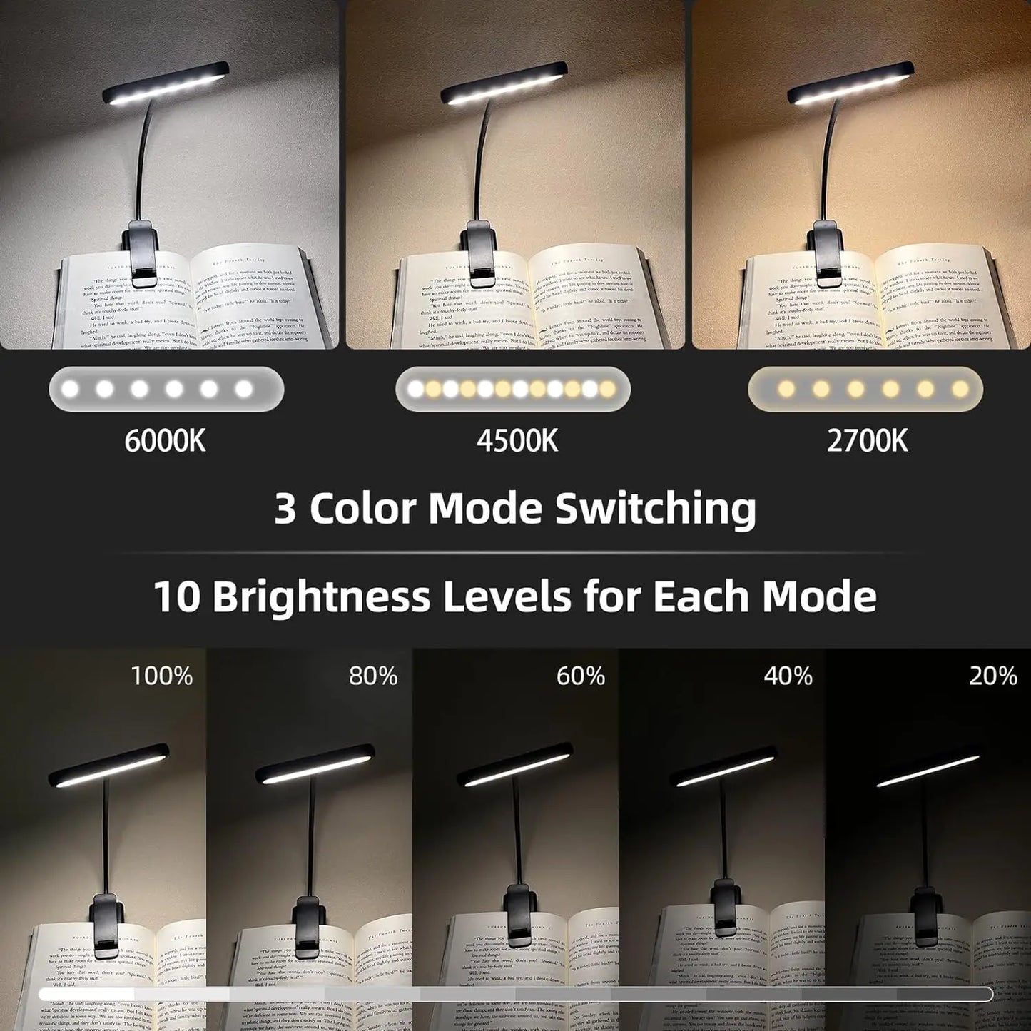 Rechargeable Reading Light