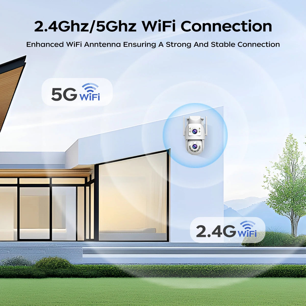 Jooan 4K 8MP HD Wifi PTZ Camera