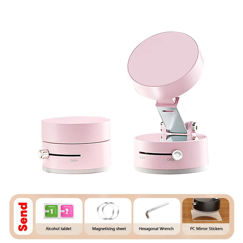 Mini Vacuum Magnetic Suction Cup Holder