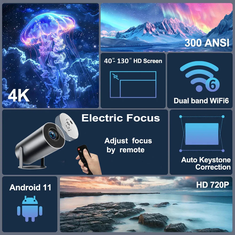 DITONG HY300 Plus HD Projector