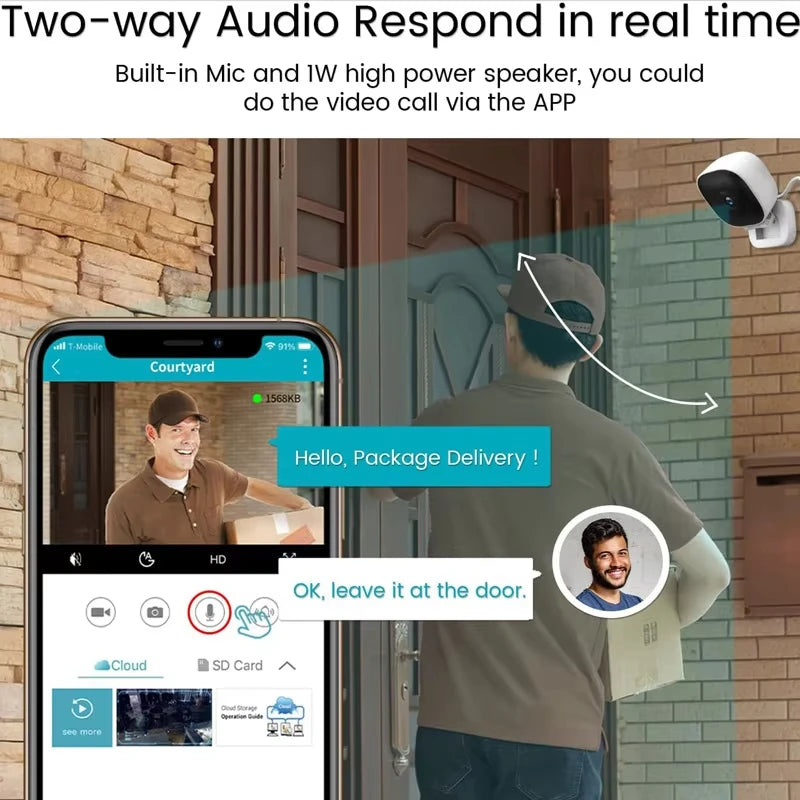 New 4K Mini Security Camera
