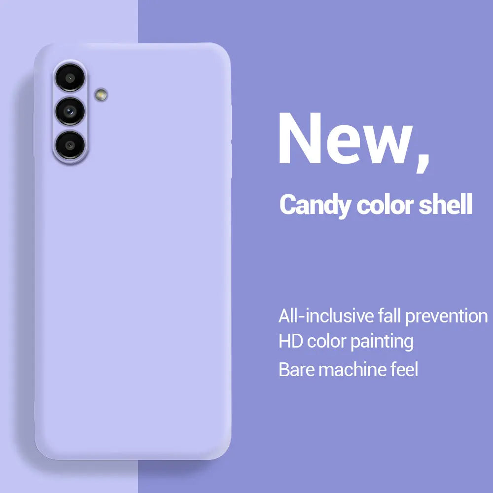 Original Liquid Silicone Case For Samsung Galaxy