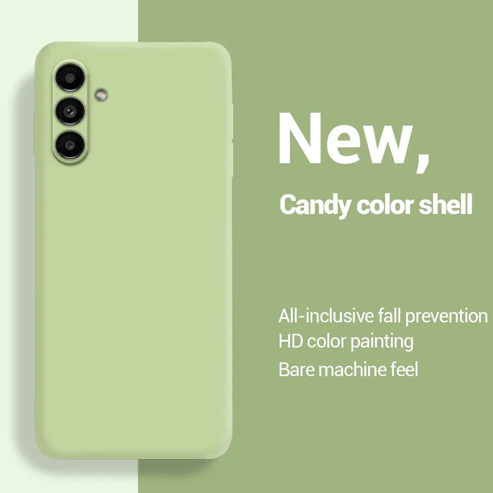 Original Liquid Silicone Case For Samsung Galaxy