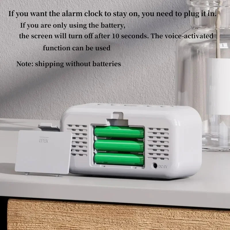 Voice Control Digital Alarm Clock