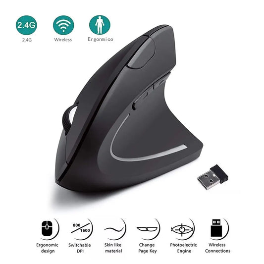Vertical Mouse Ergonomic 2.4GHz
